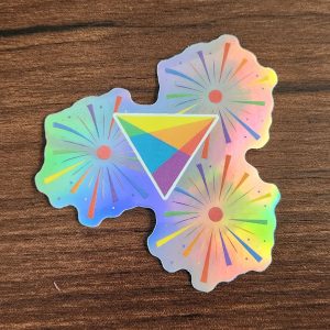Pride Burst Sticker