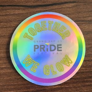 Together We Glow Sticker